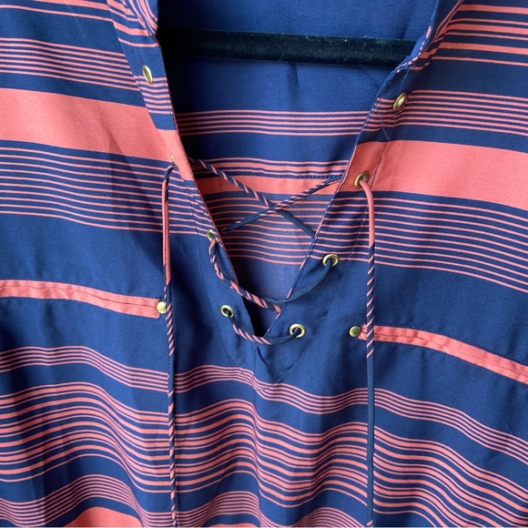 3X, plus size, SpeedControl, lace front, adjustable 3/4-almost full sleeve dress - Picture 6 of 13